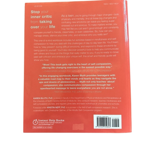 Self-Compassion Workbook for Teens - Picture 3 of 4